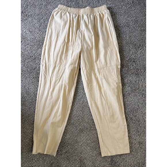 Zanzea Pants - Zanzea Women's Pull On Pants with Pockets Beige Size 3XL (runs small) New